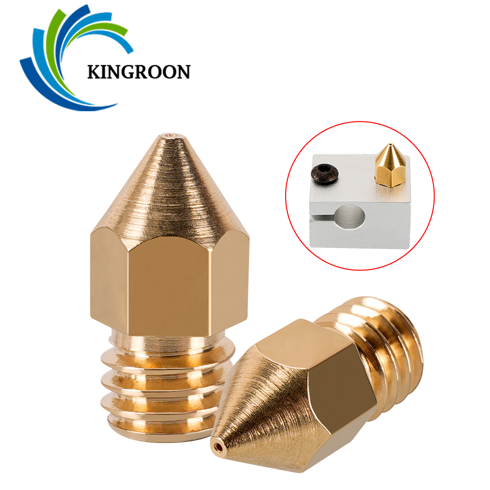 3D Printer Nozzle Brass - MK7 MK8 فوهة 0.4 مللي متر