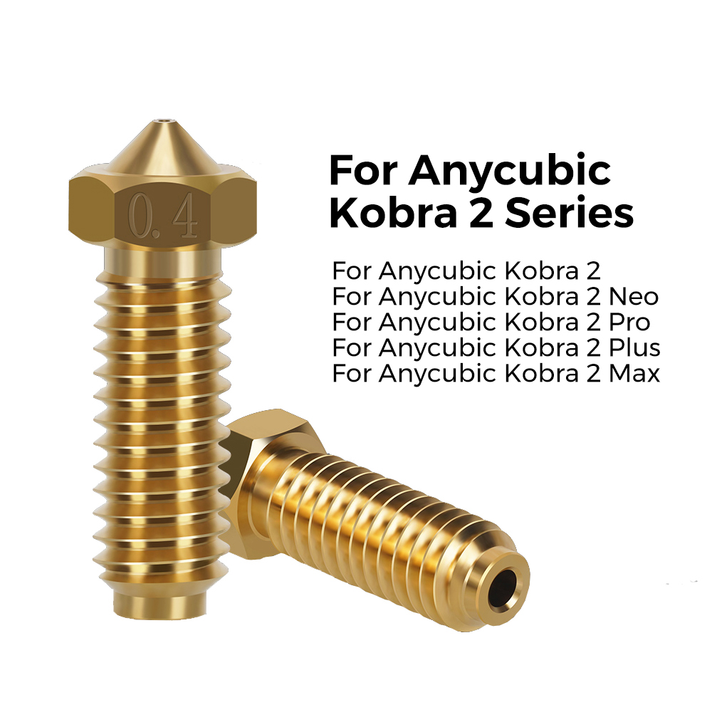 3D Printer Nozzle Brass - 1-10 قطع فوهات نحاسية ثلاثية الأبعاد