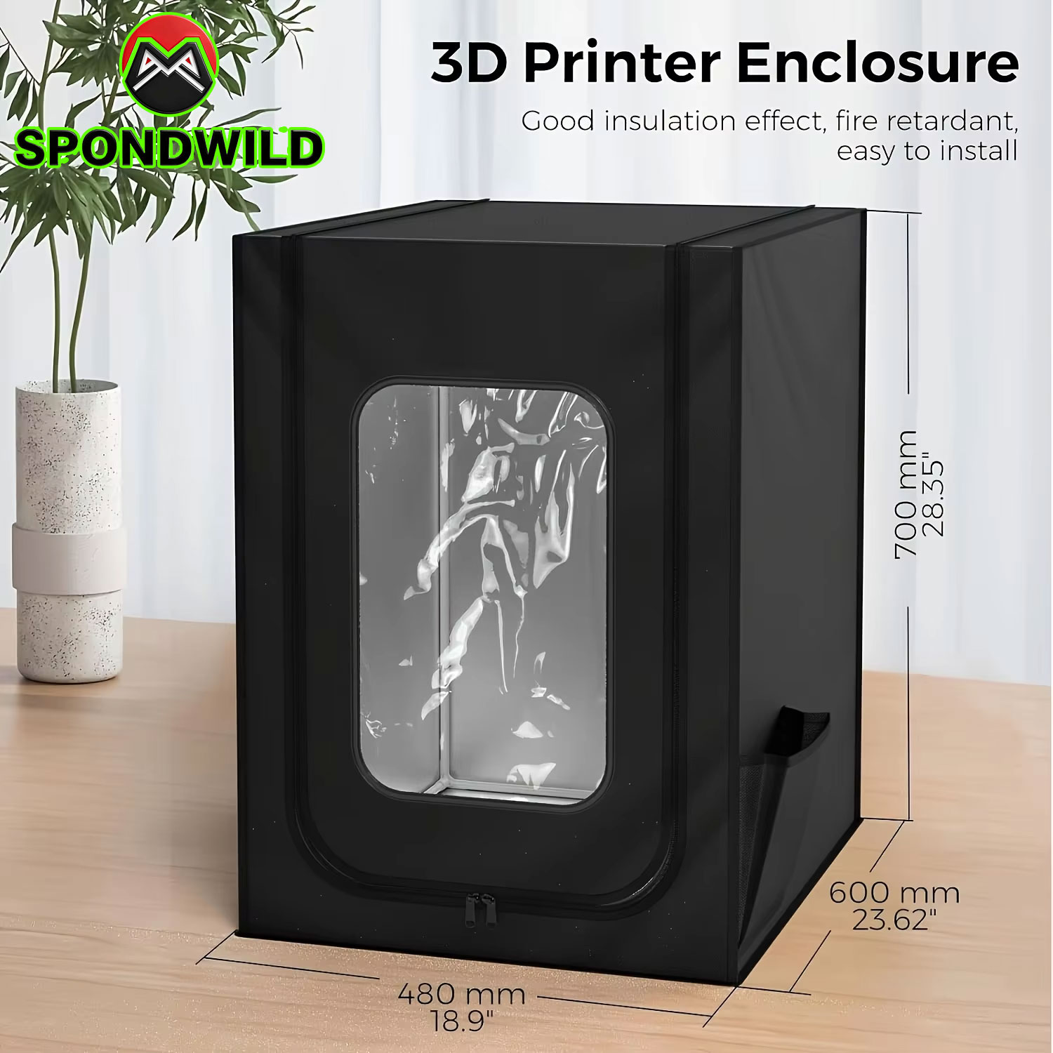 3D Printer Enclosure Frame - لـ Creality حاوية طابعة ثلاثية الأبعاد
