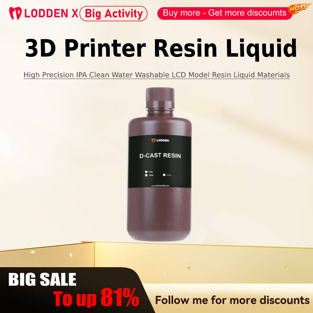 3D Printer Resin - Lodden طابعة ثلاثية الأبعاد الراتنج السائل