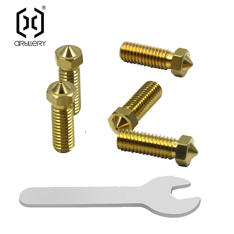 3D Printer Nozzle Brass - E3D النحاس فوهة 0.2/0.4/0.6/0.8 مللي متر