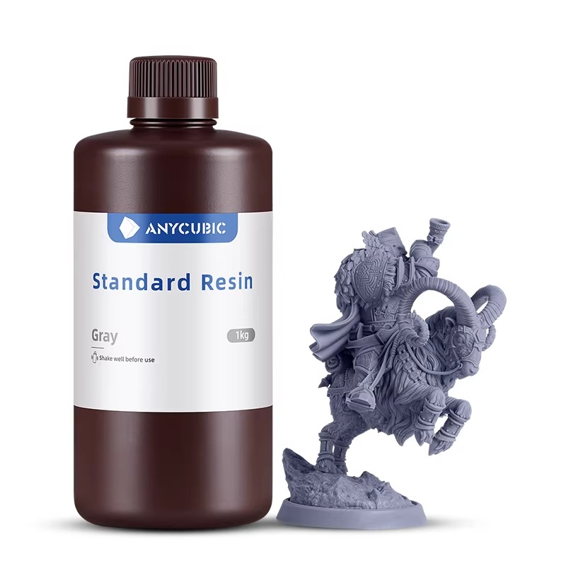 3D Printer Resin - 1 كجم AnyCubic 40nm UV القياسية