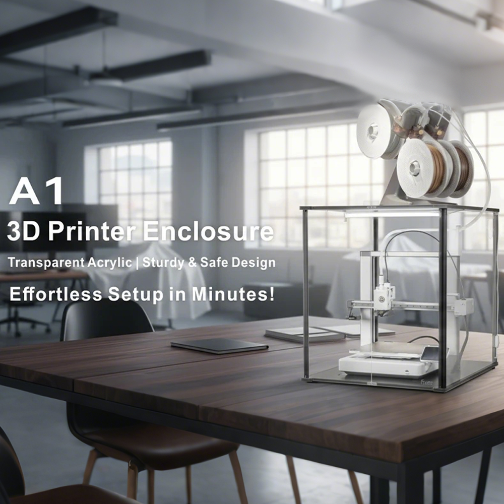 3D Printer Enclosure Frame - ل Bambu Lab A1 FNATR حاوية