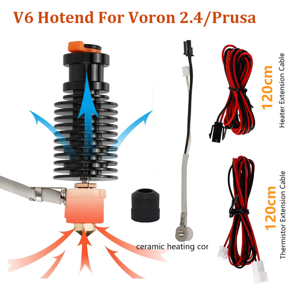 3D Printing Ender - Eثلاثية الأبعاد v6 هوتيل للطابعة ثلاثية