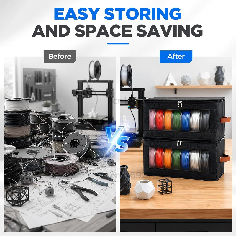 حقيبة تخزين الخيوط - حاويات تخ - مراجعة 3D Printing Cnc وسعره