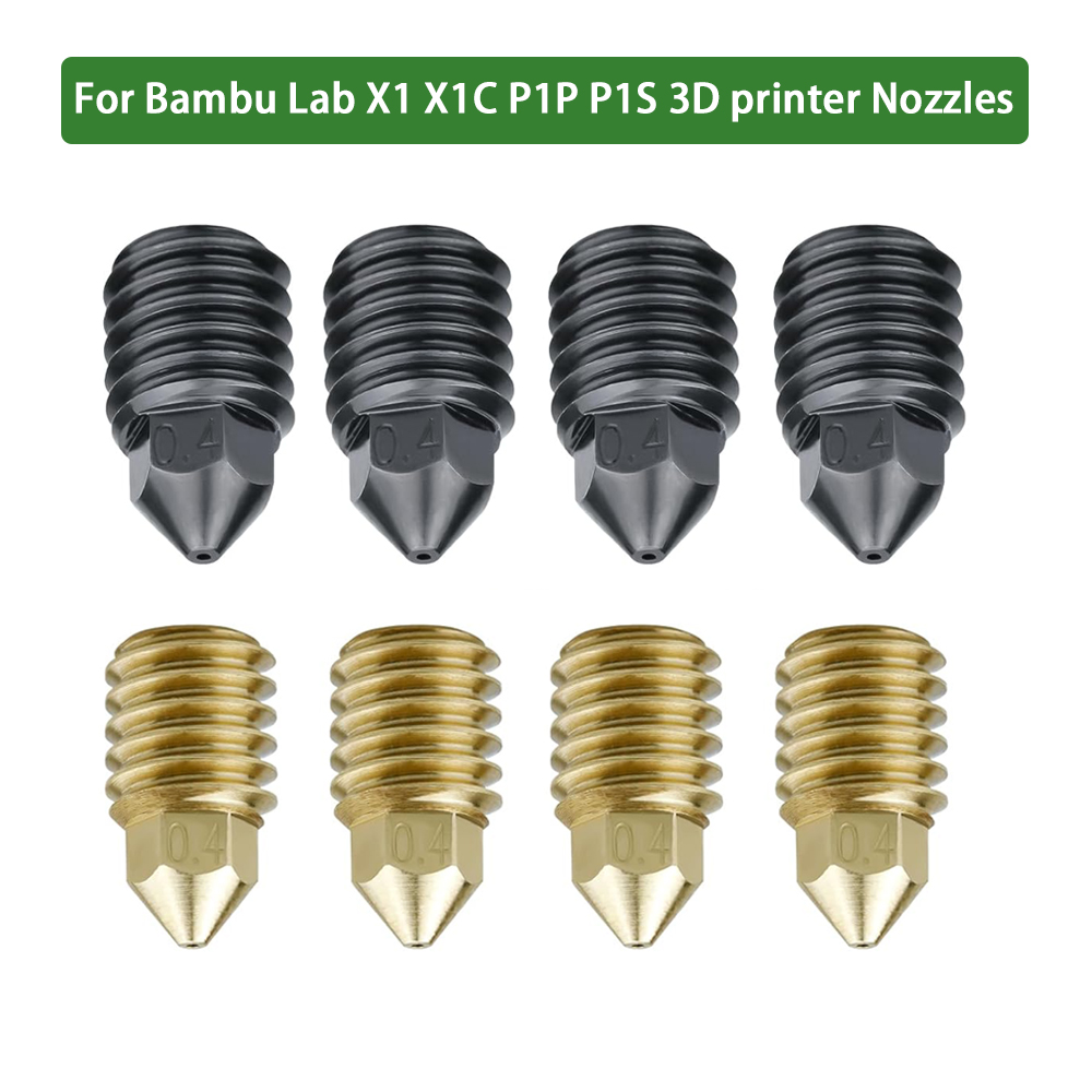 فوهة نحاسية من الفولاذ المقسى  - مراجعة 3D Printing Bambu وسعره