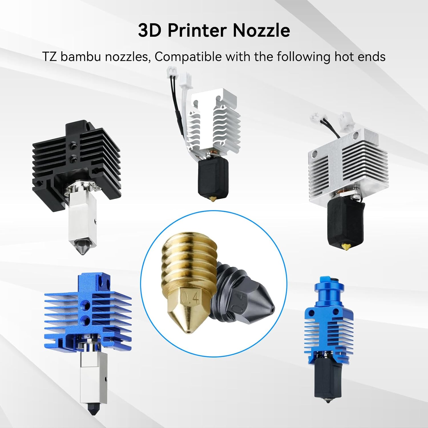 فوهة نحاسية من الفولاذ المقسى  - مراجعة 3D Printing Bambu وسعره