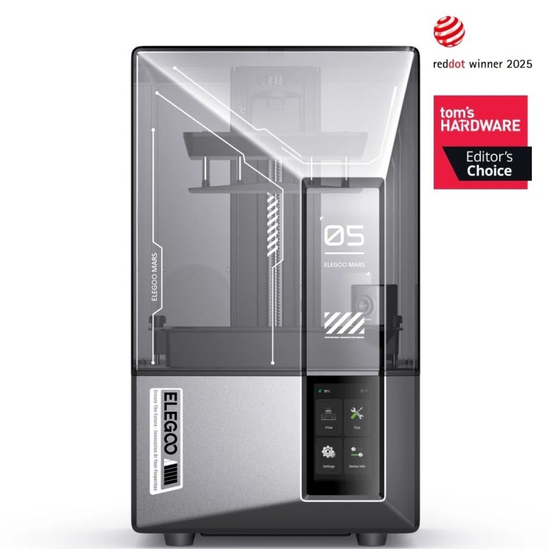 طابعة ELEGOO Mars 5 Ultra ثلاث - مراجعة 3D Printer Resin وسعره