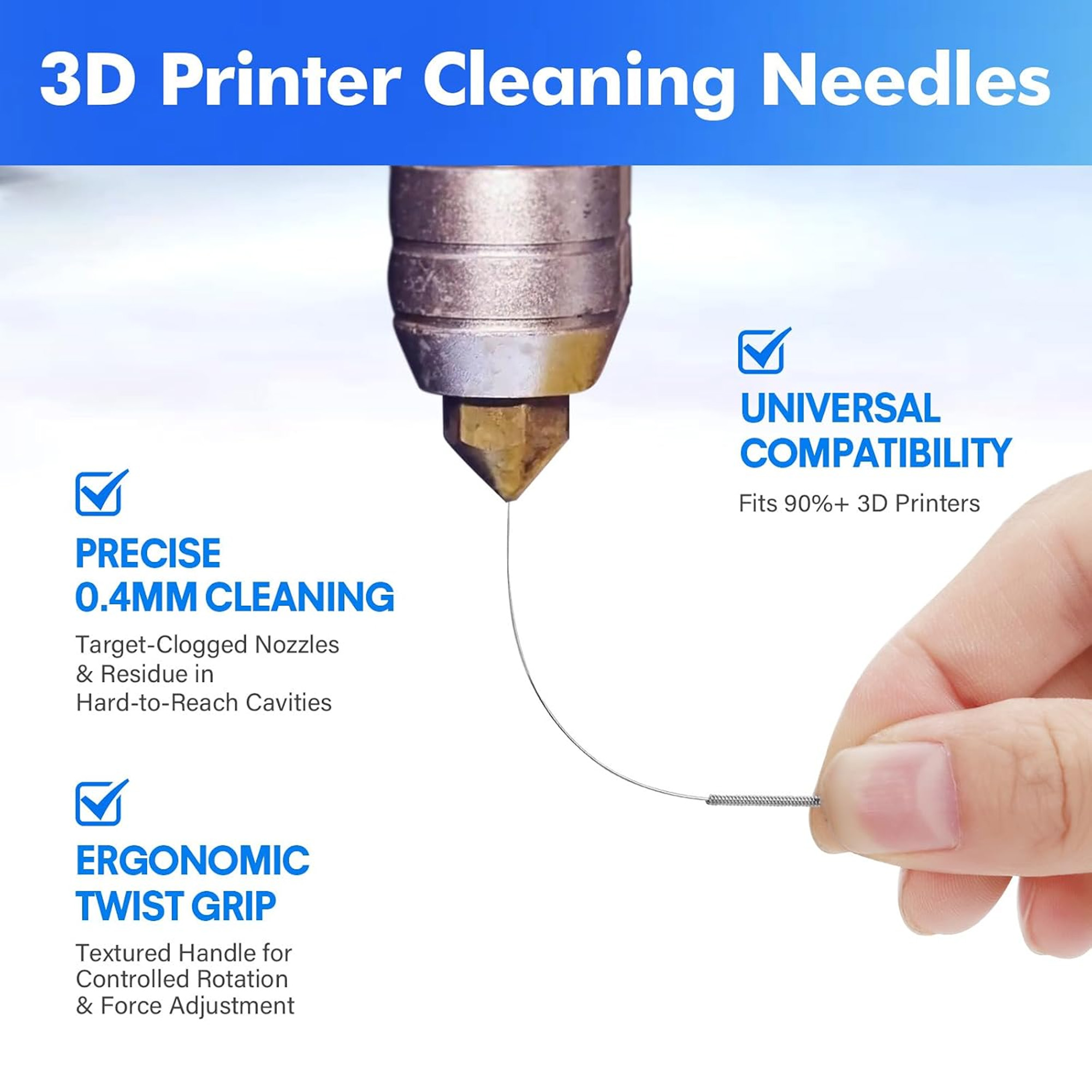 مجموعة تنظيف الطابعة ثلاثية ال - مراجعة 3D Printing Ender وسعره