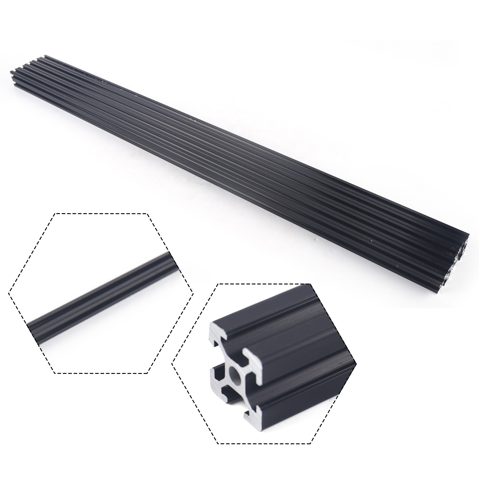 بثق الألومنيوم الأسود لطابعة ث - مراجعة 3D Printer Extruder وسعره