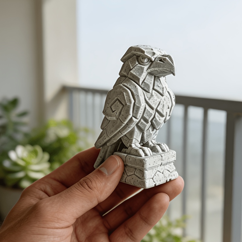 تمثال نسر بتصميم حجري عتيق مطب - مراجعة 3D Printing Eagle وسعره