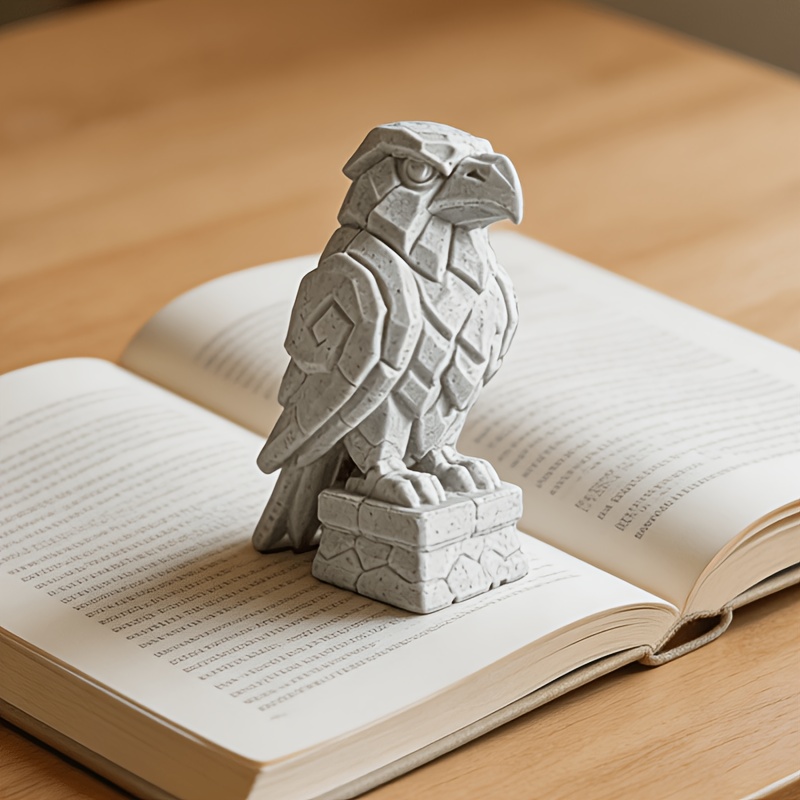 تمثال نسر بتصميم حجري عتيق مطب - مراجعة 3D Printing Eagle وسعره