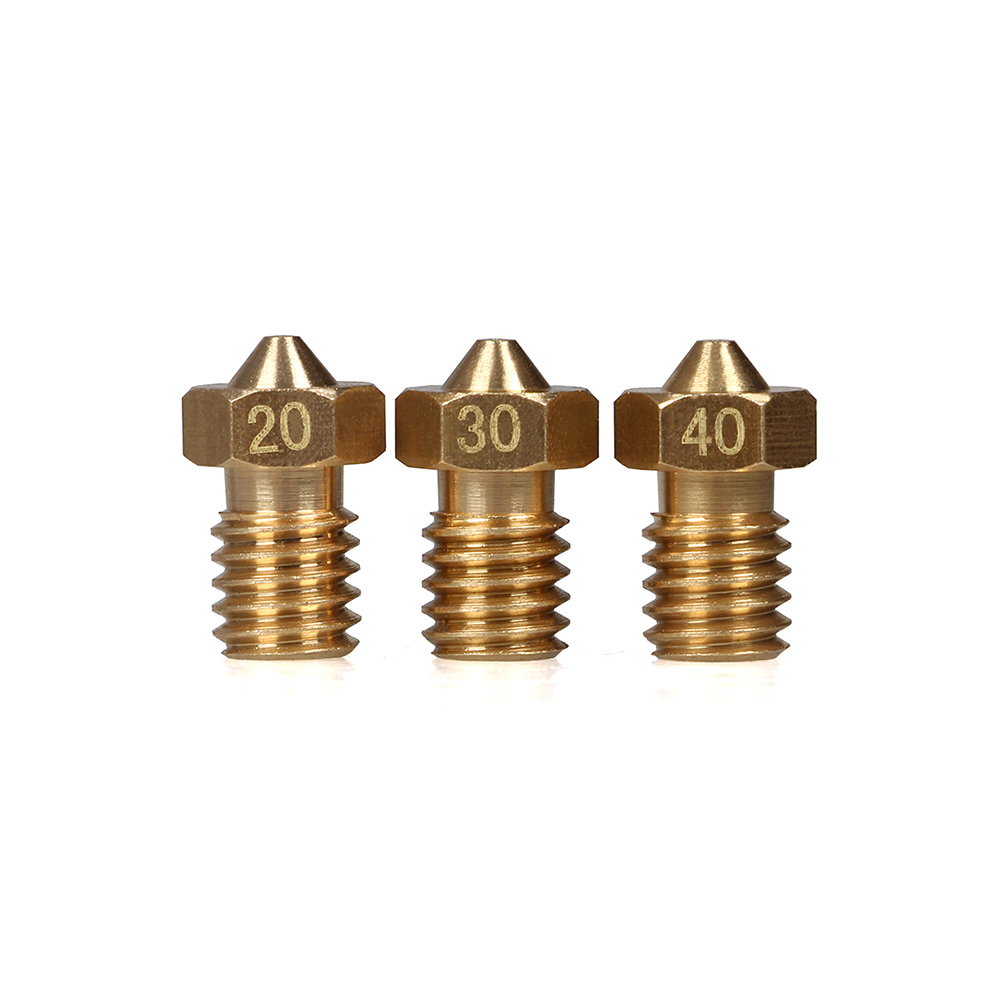 XCR3D 4 قطعة/Los عالية الدقة ف - مراجعة 3D Printer Nozzle Brass وسعره