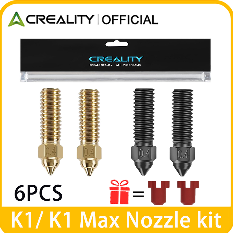 طقم فوهات كرياليتي الرسمي K1/K - مراجعة 3D Printer Nozzle Brass وسعره