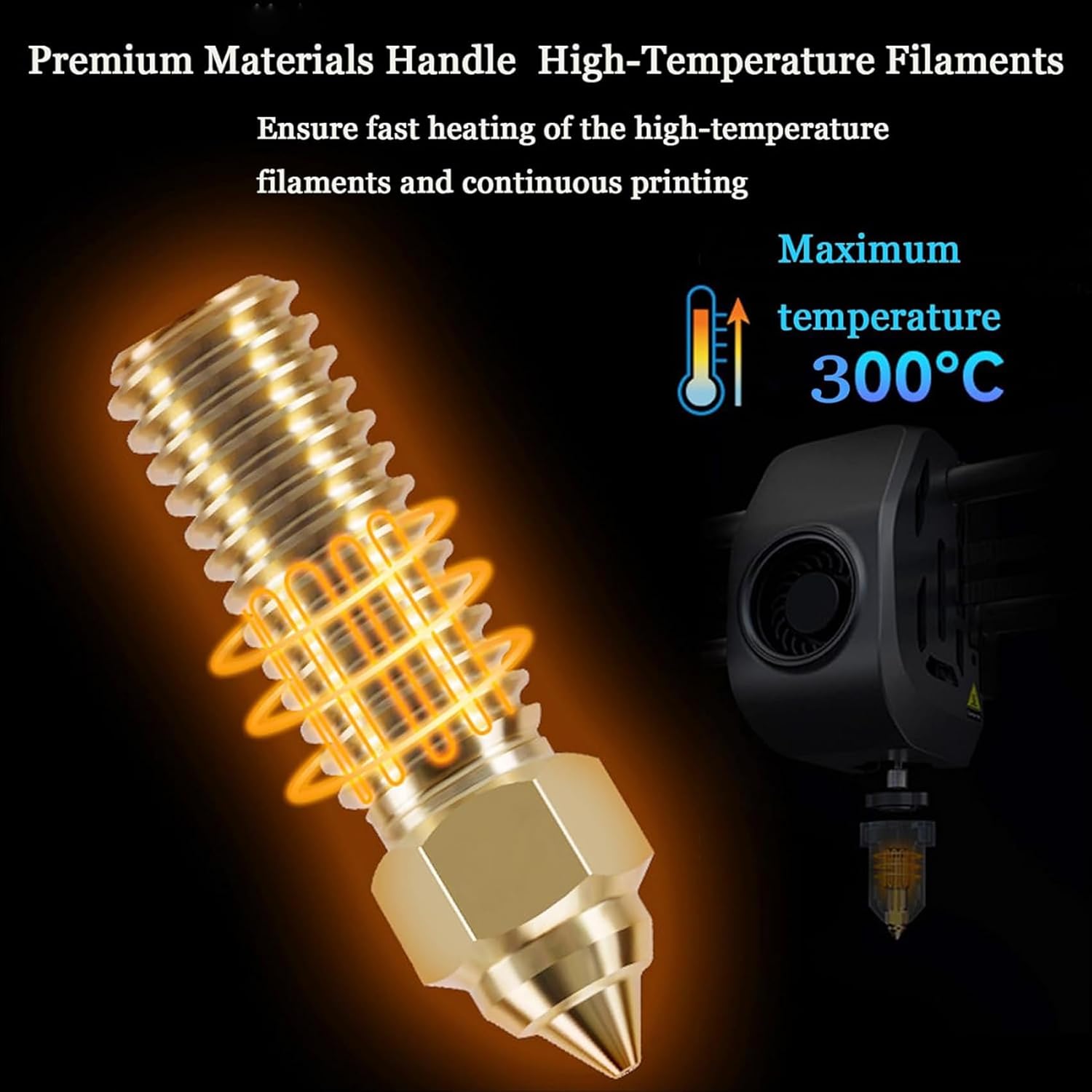 طقم فوهات كرياليتي الرسمي K1/K - مراجعة 3D Printer Nozzle Brass وسعره