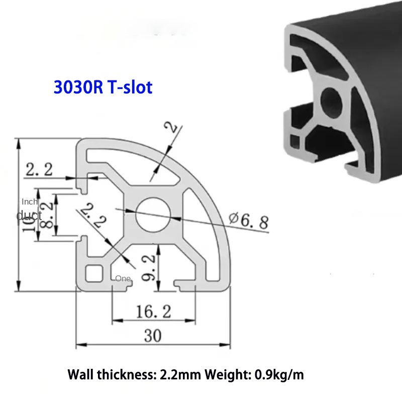 1 قطعة 3030R الأوروبي القياسية - مراجعة 3D Printer Enclosure Frame وسعره