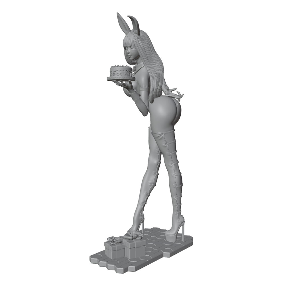 مجسم شخصية فتاة أرنب لحفلات ال - مراجعة 3D Printing Article وسعره