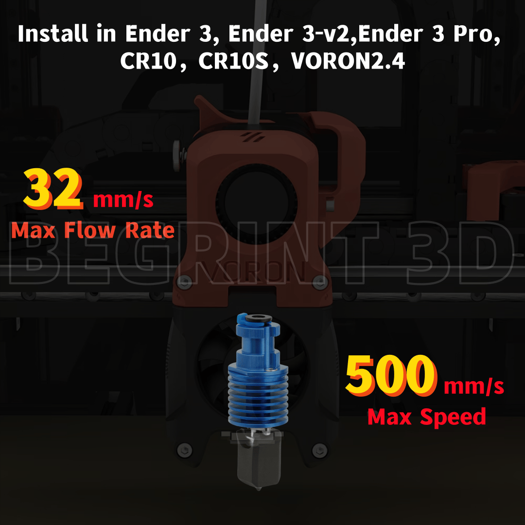 Hotend ترقية TZ V6 3.0 نهاية س - مراجعة 3D Printer Nozzle Brass وسعره
