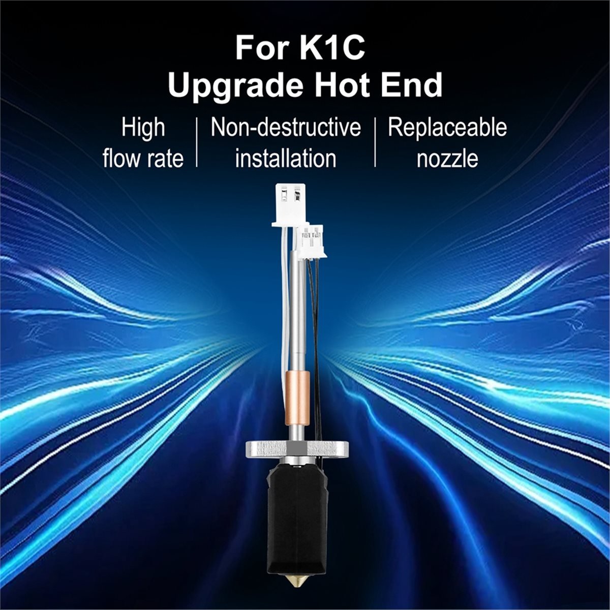 ترقية Hotend Kit لـ K1C Hotend - مراجعة 3D Printer Nozzle Brass وسعره