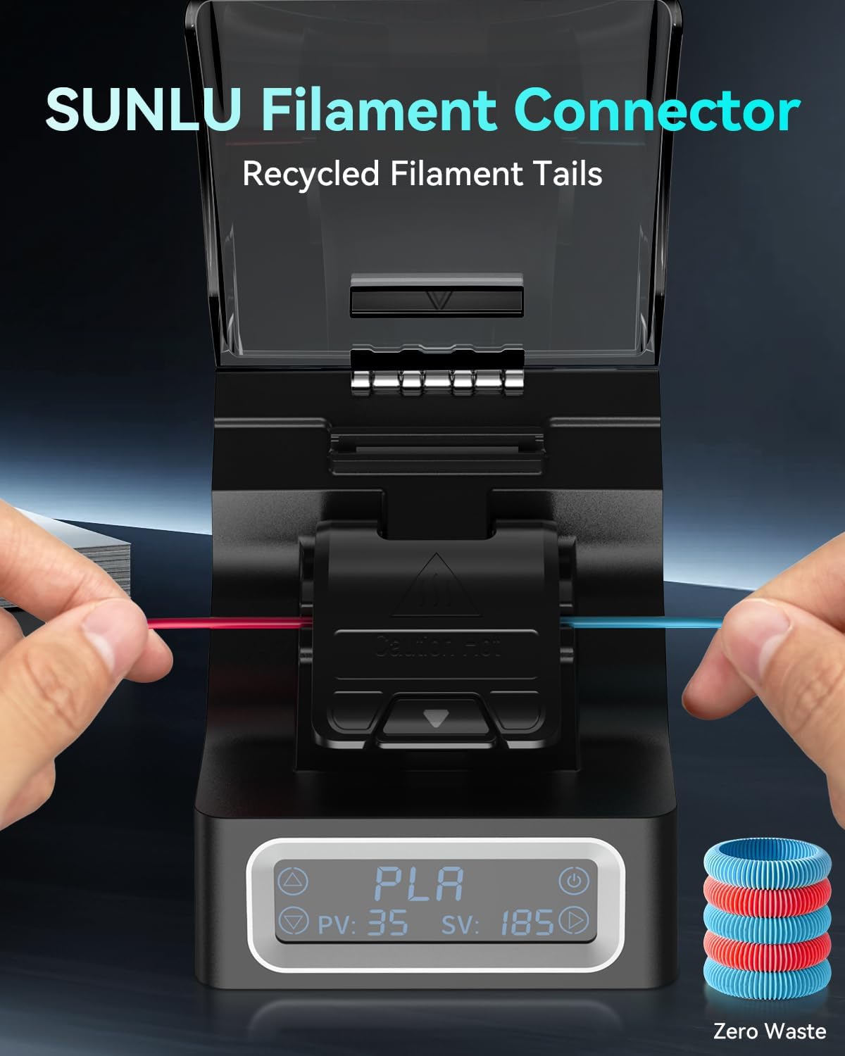 SUNLU FC01 موصل خيوط تسخين سري - مراجعة Carbon Fiber Filament وسعره