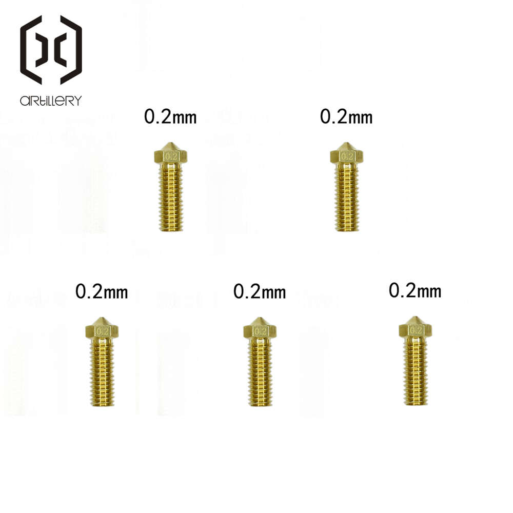 E3D النحاس فوهة 0.2/0.4/0.6/0. - مراجعة 3D Printer Nozzle Brass وسعره