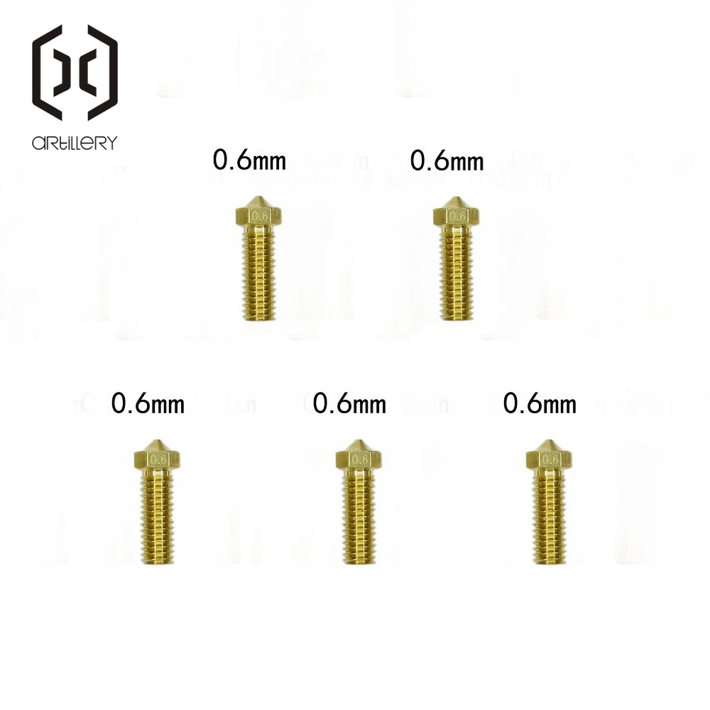 E3D النحاس فوهة 0.2/0.4/0.6/0. - مراجعة 3D Printer Nozzle Brass وسعره