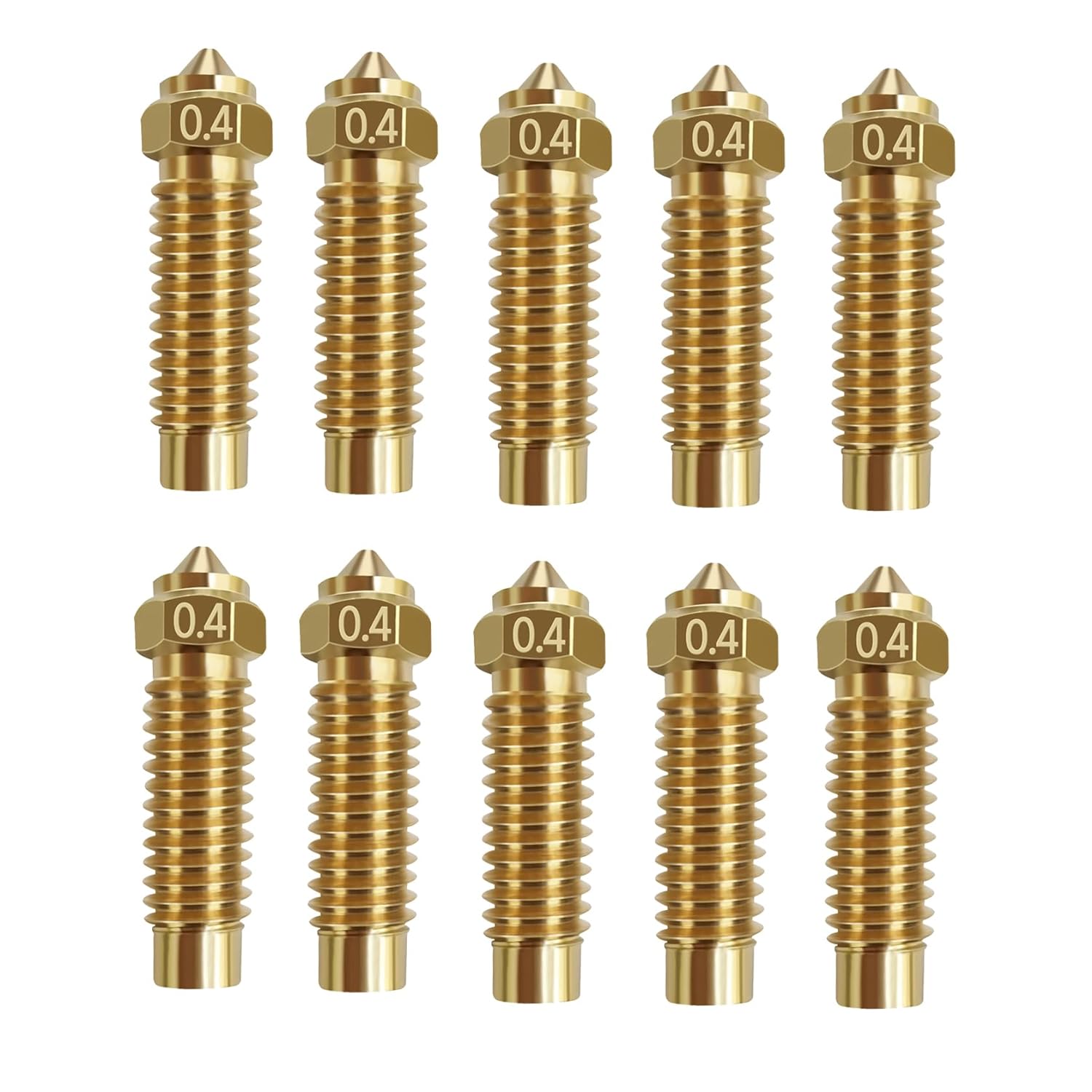 طابعة عالية السرعة ثلاثية الأب - مراجعة 3D Printer Nozzle Brass وسعره