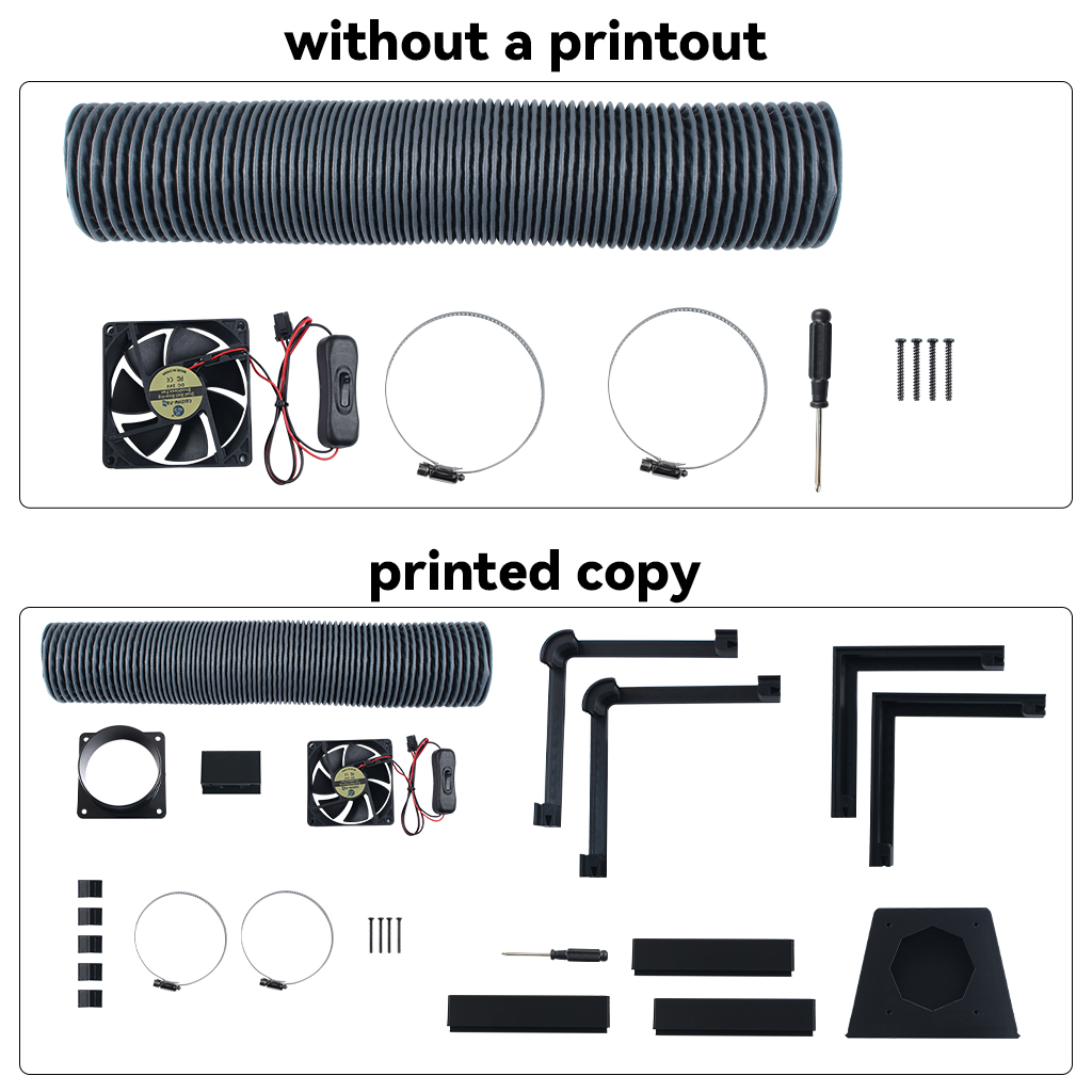 طقم مروحة عادم خارجية لـ Bambu - مراجعة 3D Printing Bambu وسعره