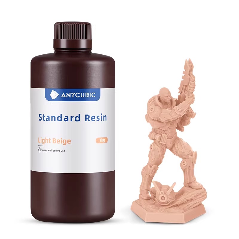 1 كجم AnyCubic 40nm UV القياسي - مراجعة 3D Printer Resin وسعره
