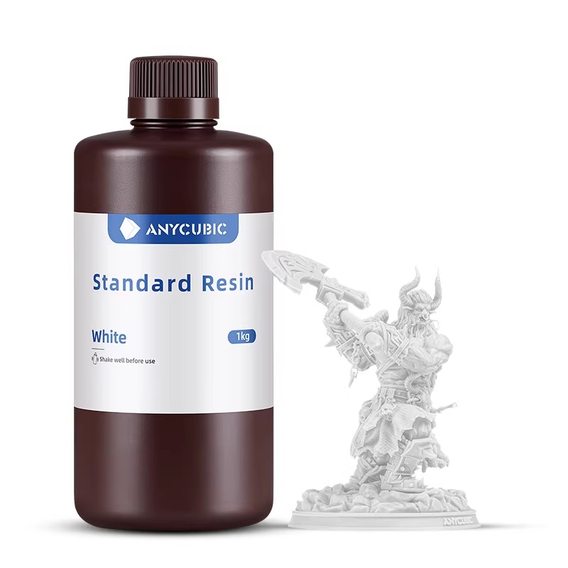 1 كجم AnyCubic 40nm UV القياسي - مراجعة 3D Printer Resin وسعره