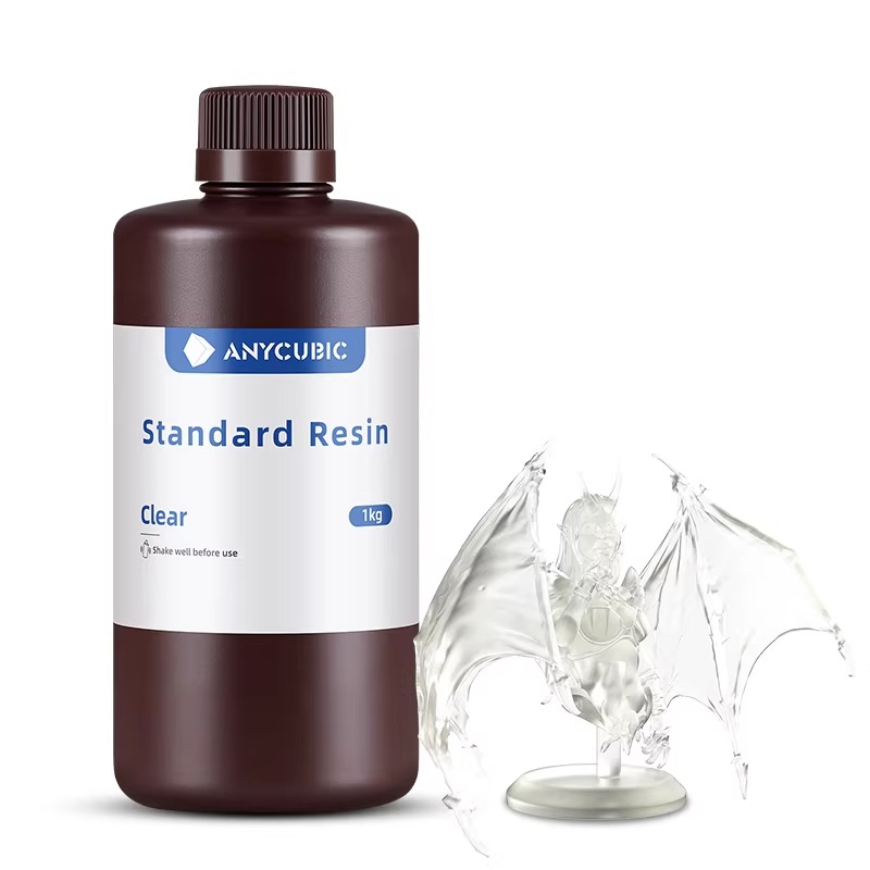 1 كجم AnyCubic 40nm UV القياسي - مراجعة 3D Printer Resin وسعره