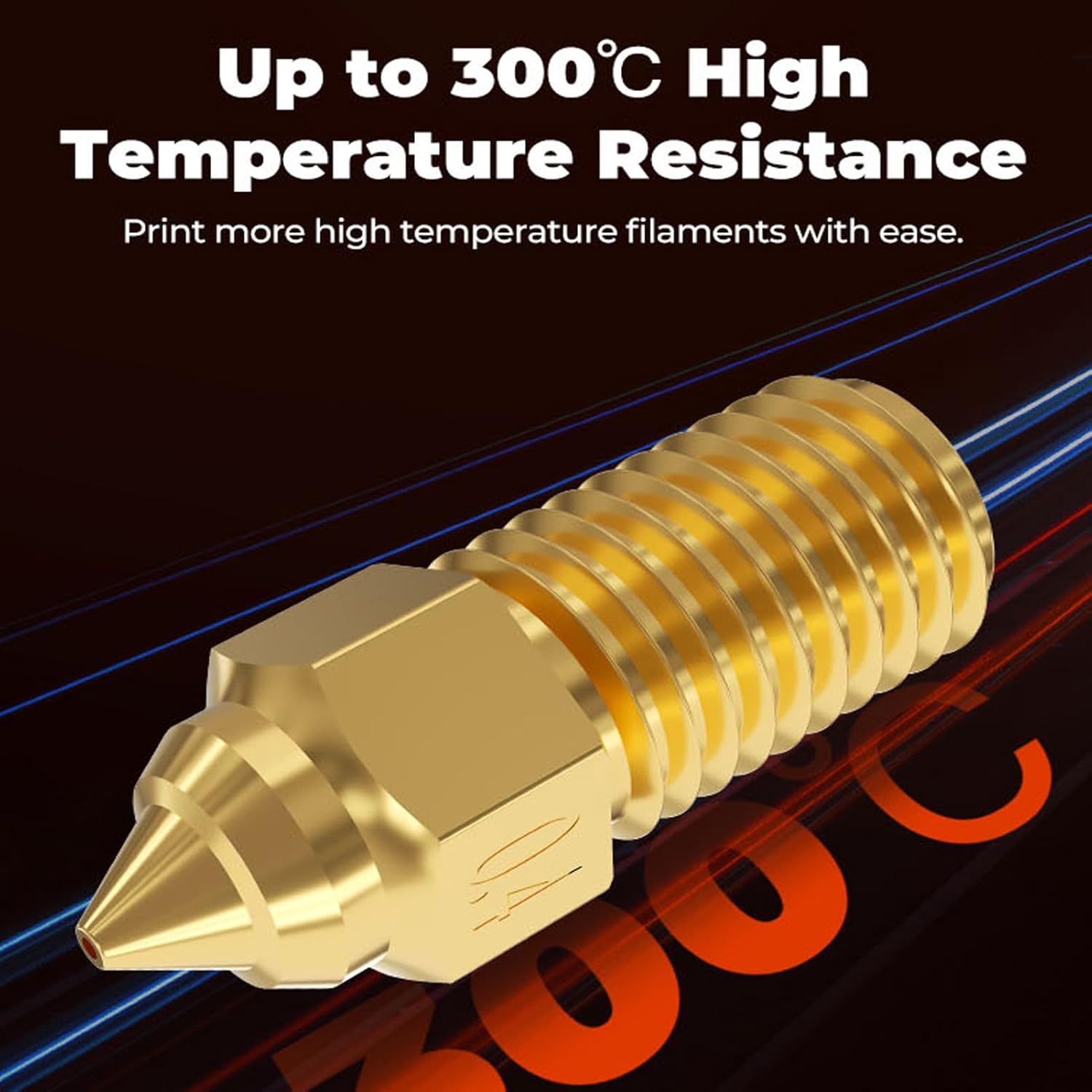 فوهة كرياليتي إندر 3 V3 SE مع  - مراجعة 3D Printer Nozzle Brass وسعره
