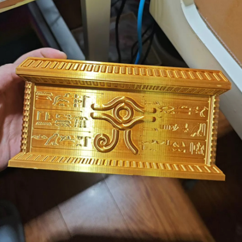 صندوق حامل بطاقات يو-جي-أوه ال - مراجعة 3D Printing Case وسعره
