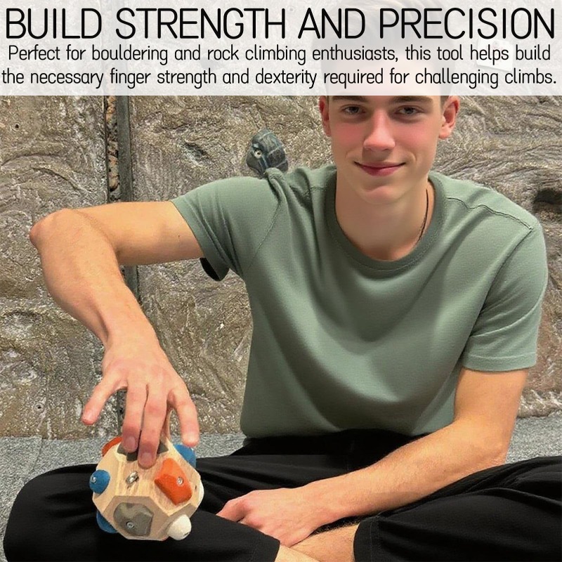 أداة تدريب القوة لتسلق الصخور  - مراجعة 3D Printing Grip وسعره