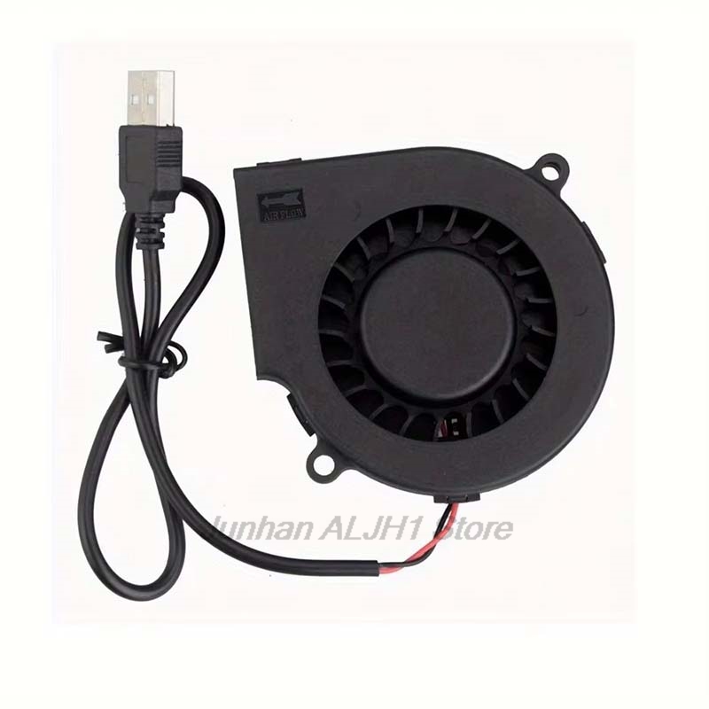 1/2/5 قطع مروحة تبريد USB تورب - مراجعة 3D Printer Extruder وسعره